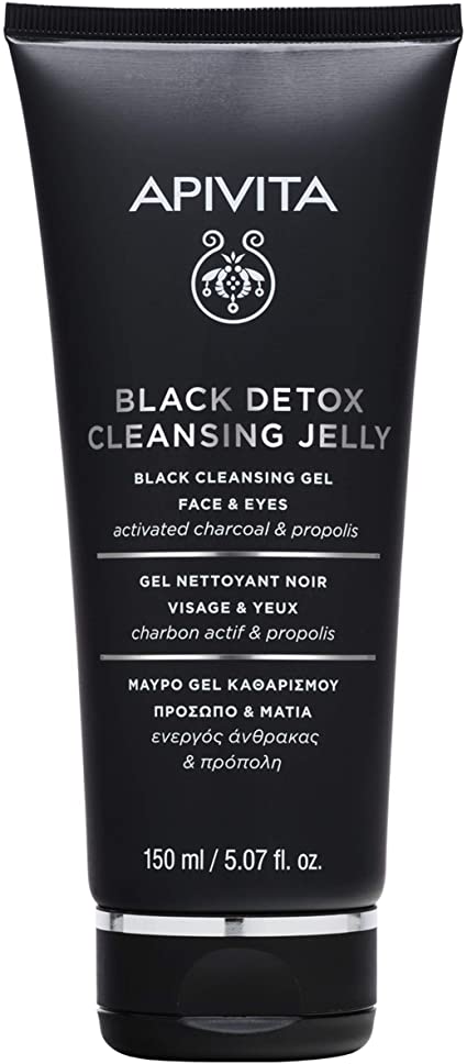 APIVITA BLACK DETOX GEL LIMPIADOR CARAOJOS