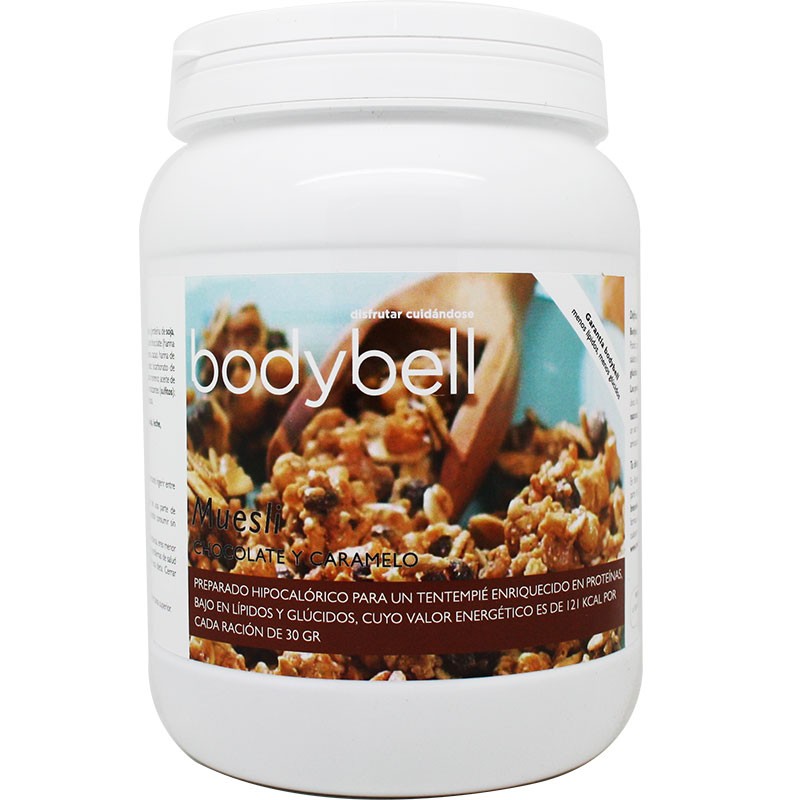 BODYBELL BOTE MUESLICHOCOLATE Y CARAMELO